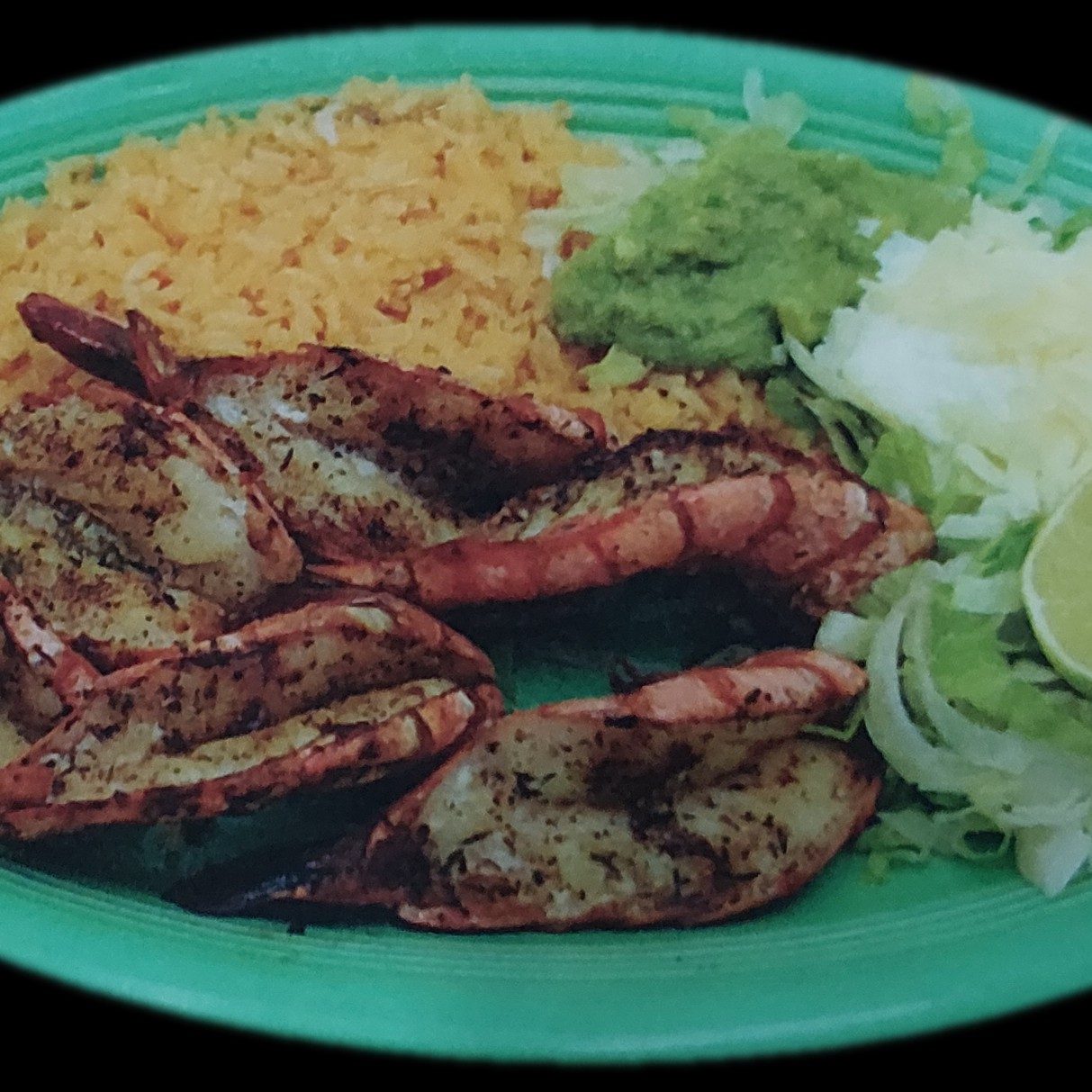 Camarones Asados.