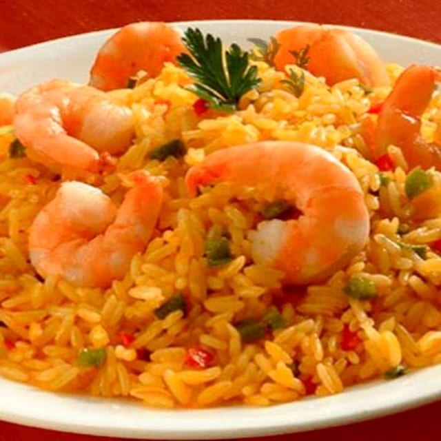 Arroz Con Camarones.