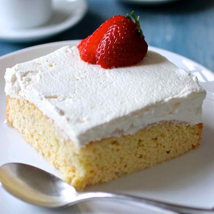 Tres Leches Cake.