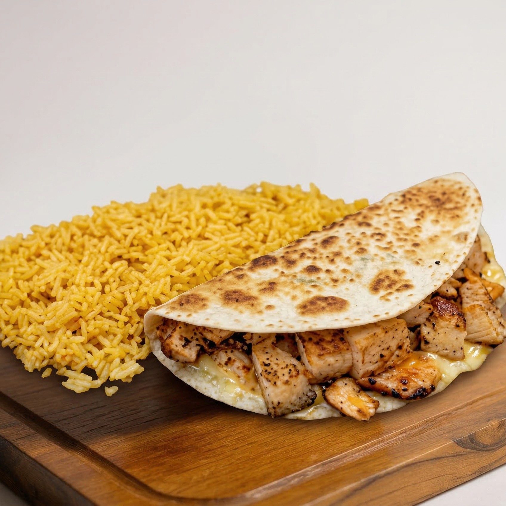 Quesadilla Hawaii.