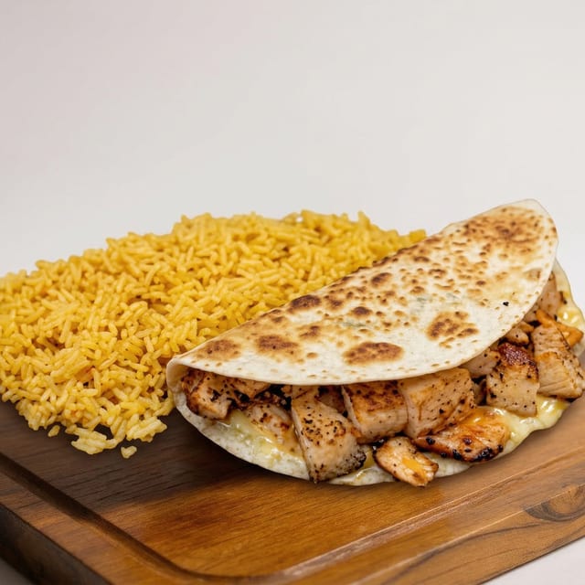 Quesadilla Hawaii.