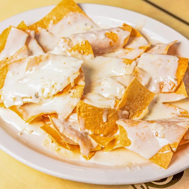 Nachos with Cheese.