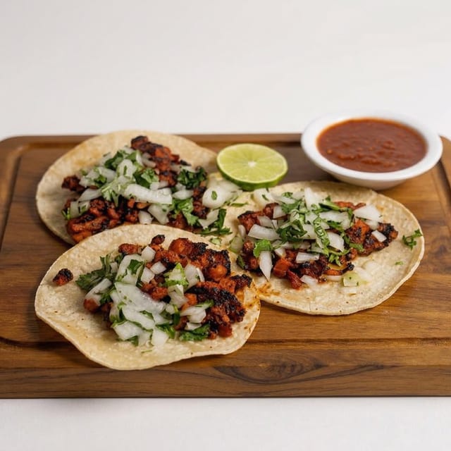 Tacos Al Pastor.