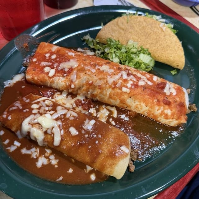 9. Burrito, Taco and Enchilada.