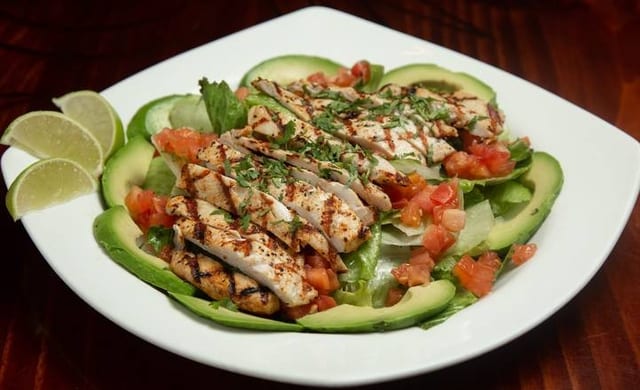 Mexican Guacamole Salad.